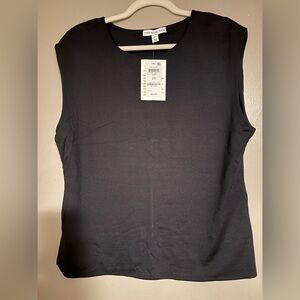 Elegant Black Sleeveless Top